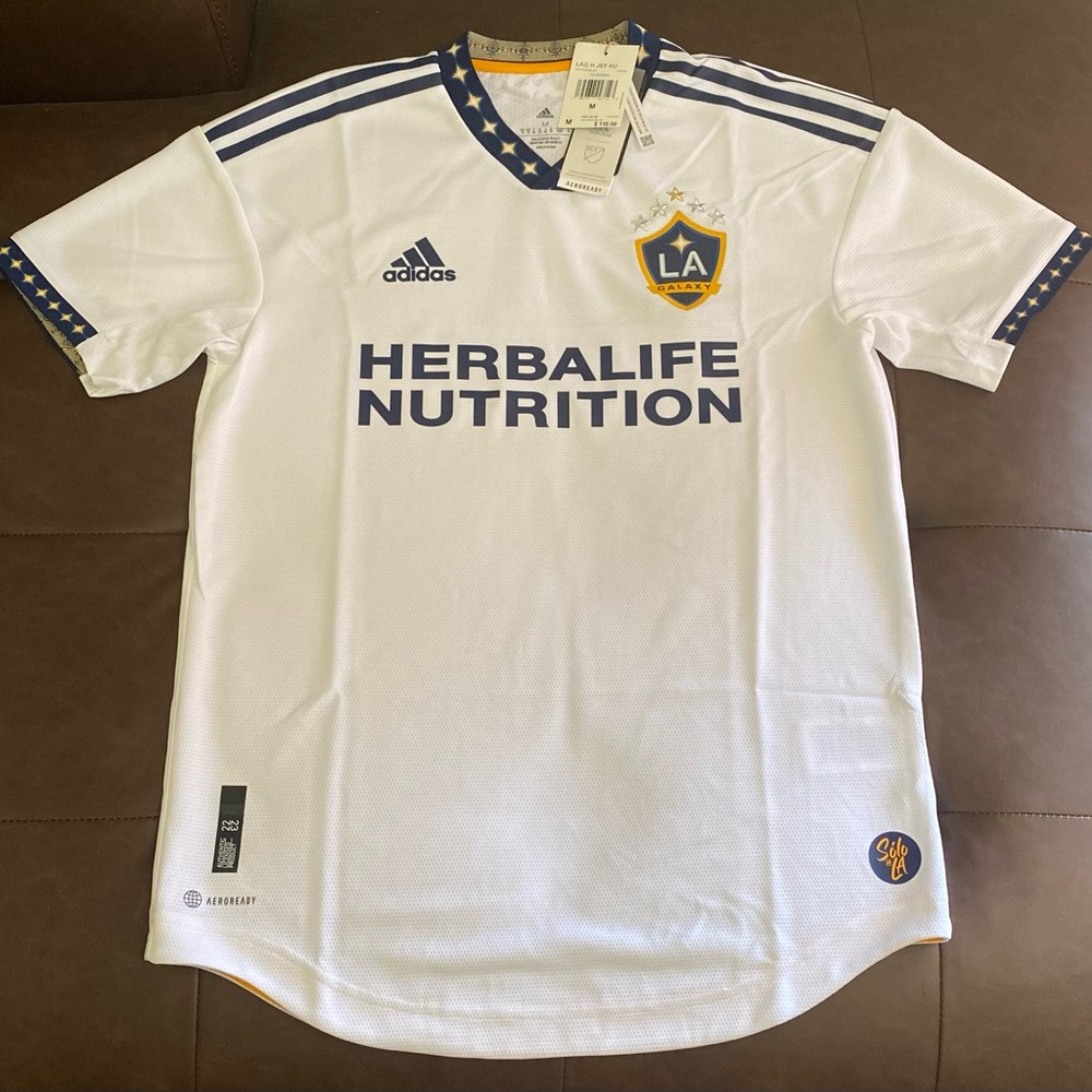 Adidas LA Galaxy player version jersey 2023